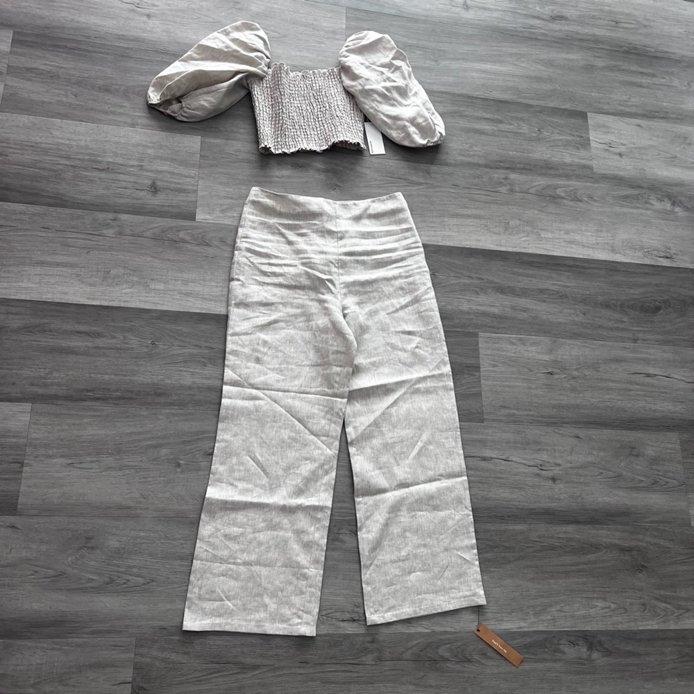 Reformation Linen Set - 2 piece